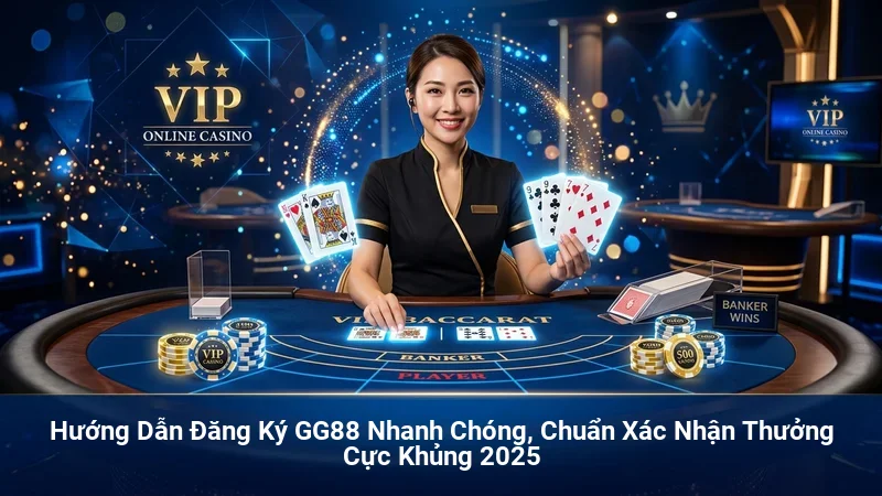 Hướng Dẫn Đăng Ký GG88 Nhanh Chóng, Chuẩn Xác Nhận Thưởng Cực Khủng 2025