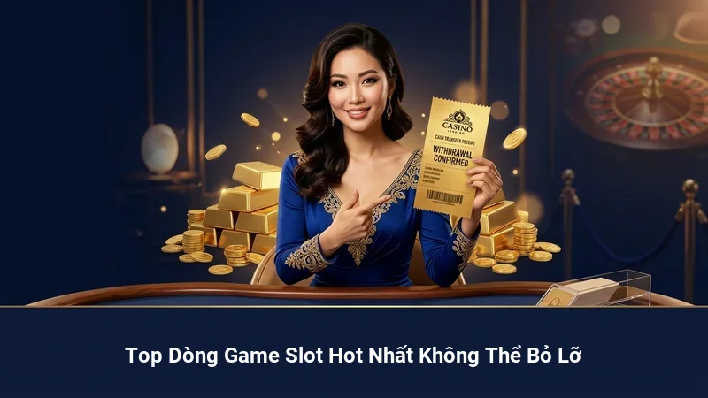 Top Dòng Game Slot Hot Nhất Không Thể Bỏ Lỡ