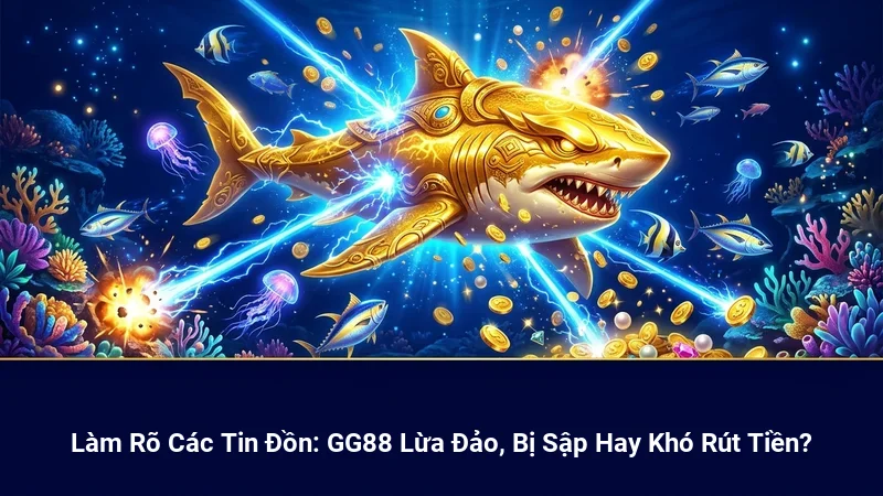 Làm Rõ Các Tin Đồn: GG88 Lừa Đảo, Bị Sập Hay Khó Rút Tiền?