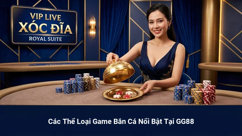 Các Thể Loại Game Bắn Cá Nổi Bật Tại GG88