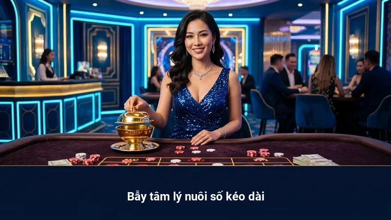 Bẫy tâm lý nuôi số kéo dài